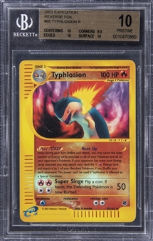 2002 Pokemon TCG Expedition Reverse Foil #65 Typhlosion - BGS PRISTINE 10 - Pop 1